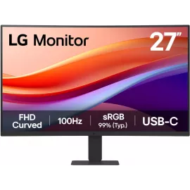 Монитор LG 27" 27U421A-B черный VA LED 16:9 HDMI матовая 3000:1 250cd 178гр/178гр 1920x1080 100Hz FHD USB 3.72кг