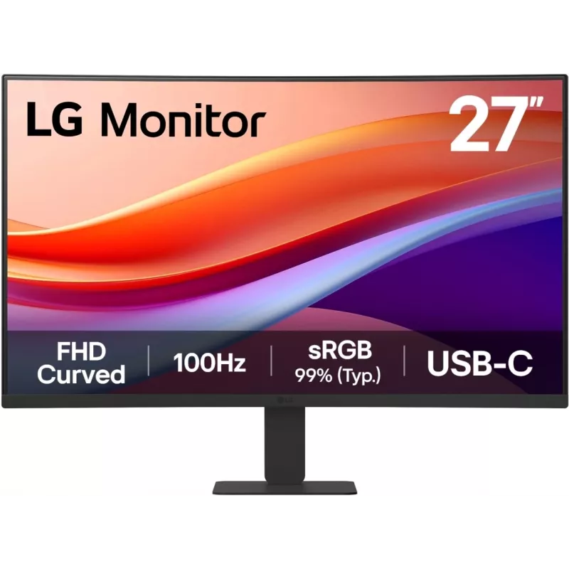 Монитор LG 27" 27U421A-B черный VA LED 16:9 HDMI матовая 3000:1 250cd 178гр/178гр 1920x1080 100Hz FHD USB 3.72кг
