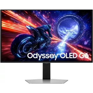  Samsung 27quot Odyssey OLED G6 S27FG602SIXCI OLED LED 169 HDMI HAS Piv 300cd 178178 2560x1440 500Hz FreeSync Premium Pro DP 2K USB 69