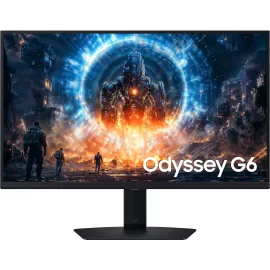 Монитор Samsung 27" Odyssey G6 S27FG606EIXCI черный IPS LED 16:9 HDMI матовая HAS Piv 350cd 178гр/178гр 2560x1440 350Hz FreeSync Premium DP 2K 6.4кг