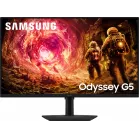 Монитор Samsung 32" Odyssey G5 S32FG502EIXCI черный Fast IPS LED 16:9 HDMI матовая HAS Piv 300cd 178гр/178гр 2560x1440 180Hz FreeSync DP QHD 4.9кг