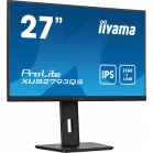 Монитор Iiyama 27" ProLite XB2793QSU-B1 черный IPS LED 16:9 HDMI M/M матовая HAS Piv 350cd 178гр/178гр 2560x1440 120Hz DP Quad 2K (1440p) USB 6.2кг
