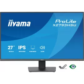 Монитор Iiyama 27" ProLite X2793HSU-B1 черный IPS LED 16:9 HDMI M/M матовая 350cd 178гр/178гр 1920x1080 120Hz DP FHD USB 4кг