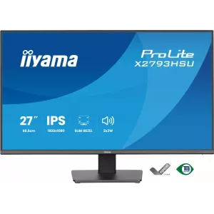  Iiyama 27quot ProLite X2793HSUB1 IPS LED 169 HDMI MM HAS Piv 350cd 178178 1920x1080 120Hz DP FHD USB 4