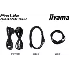 Монитор Iiyama 27" ProLite X2793HSU-B1 черный IPS LED 16:9 HDMI M/M матовая HAS Piv 350cd 178гр/178гр 1920x1080 120Hz DP FHD USB 4кг