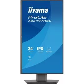 Монитор Iiyama 23.8" ProLite XB2497HSU-B1 черный IPS LED 16:9 M/M матовая HAS Piv 250cd 178гр/178гр 1920x1080 100Hz DP FHD USB 4.7кг