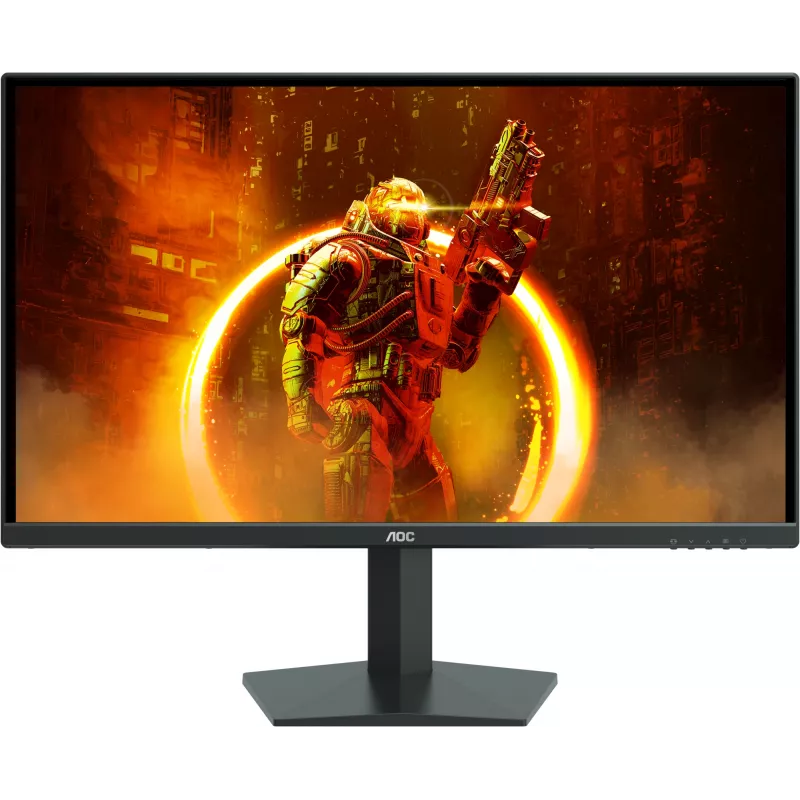 Монитор AOC 23.8" 24G10ZNE черный/красный VA 16:9 HDMI M/M матовая 300cd 1920x1080 180Hz DP FHD 3.3кг