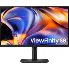 Монитор Samsung 27" ViewFinity S8 S27H802EFA черный IPS 16:9 HDMI матовая HAS Piv 350cd 178гр/178гр 5120x2880 60Hz DP 5K USB 5.4кг