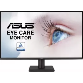 Монитор Asus 27" VA27AQ черный IPS LED 1ms 16:9 HDMI M/M матовая 350cd 178гр/178гр 2560x1440 75Hz DP 2K 3.89кг