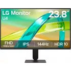 Монитор LG 23.8" 24U411B-B черный IPS LED 16:9 HDMI матовая 250cd 178гр/178гр 1920x1080 144Hz FreeSync Premium VGA FHD 3.2кг