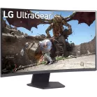 Монитор LG 31.5" UltraGear 32GS60QC-B черный VA LED 16:9 HDMI матовая 3000:1 300cd 178гр/178гр 2560x1440 180Hz FreeSync DP WQ HD 2K (1440p) 7.2кг