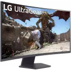 Монитор LG 31.5" UltraGear 32GS60QC-B черный VA LED 16:9 HDMI матовая 3000:1 300cd 178гр/178гр 2560x1440 180Hz FreeSync DP WQ HD 2K (1440p) 7.2кг