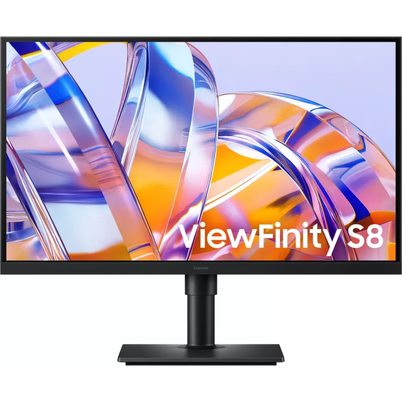 Монитор Samsung 27" ViewFinity S27H804UAIXCI черный IPS 16:9 HDMI матовая HAS Piv 350cd 178гр/178гр 3840x2160 60Hz DP 4K USB 5.3кг