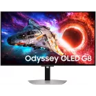 Монитор Samsung 32" Odyssey OLED G8 S32HG802SIXCI черный OLED LED 16:9 HDMI матовая HAS Piv 250cd 178гр/178гр 3840x2160 240Hz FreeSync Premium Pro DP 4K USB 7.8кг