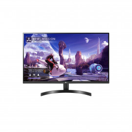 МОНИТОР 27" LG 27QN600-B Black (IPS, 2560x1440, 75Hz, 5 ms, 178°/178°, 350 cd/m, 1000:1, +2хHDMI 1.4, +DisplayPort)