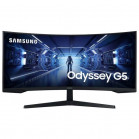 МОНИТОР 34" Samsung C34G55TWWI Black Сurved (LED, Wide, 3440x1440, 165Hz, 1ms, 178°/178°, 250 cd/m, 2500:1, +DP, +НDMI, 