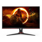 МОНИТОР 23.8" AOC 24G2SAE Black-Red (VA, 1920x1080, 165Hz, 1 ms, 178°/178°, 350 cd/m, 3000:1, +2xHDMI 1.4, +DisplayPort