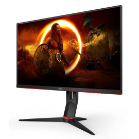 МОНИТОР 27" AOC Q27G2S Black-Red с поворотом экрана (IPS, 2560x1440, 165Hz, 1 ms, 178°/178°, 350 cd/m, 80M:1, +2xHDMI