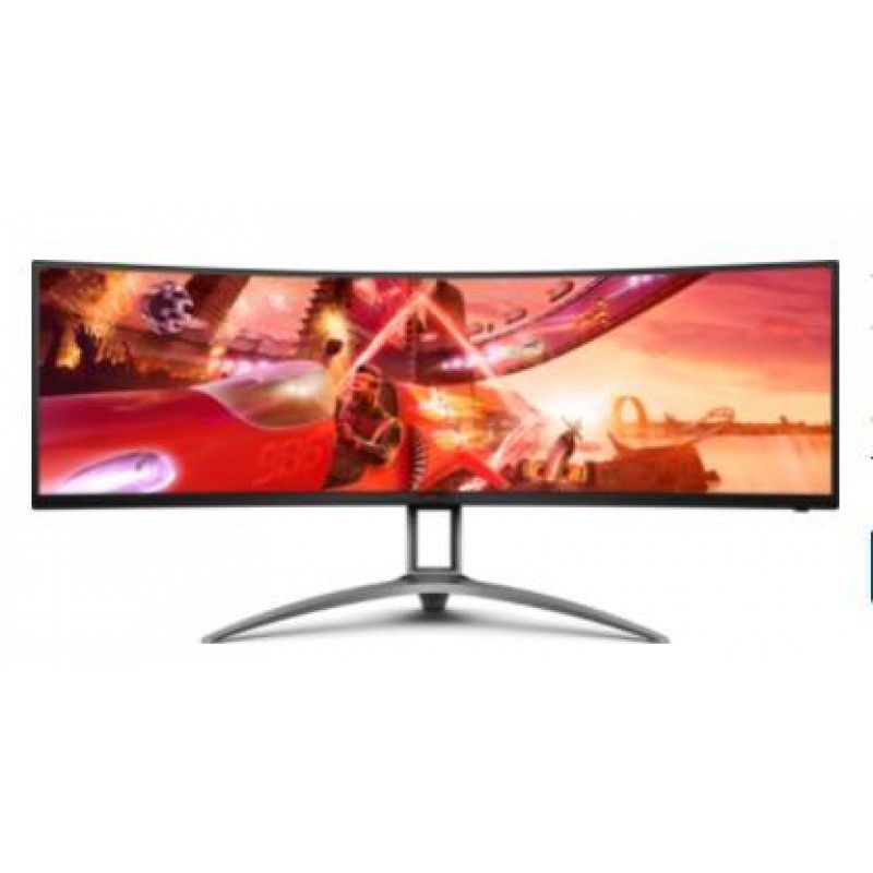 МОНИТОР 49" AOC AGON AG493UCX2 Black-Red (VA, изогнутый, 5120x1440, 165Hz, HDR400, 1 ms, 178°/178°, 550 cd/m, 80M:1 МОНИТОР 49" AOC AGON AG493UCX2 Black-Red (VA, изогнутый, 5120x1440, 165Hz, HDR400, 1 ms, 178°/178°, 550 cd/m, 80M:1