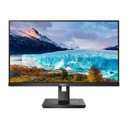 МОНИТОР 27" PHILIPS 272S1M/00 Black с поворотом экрана (IPS, 1920x1080, 75Hz, 4 ms, 178°/178°, 300 cd/m, 50M:1, +DVI)
