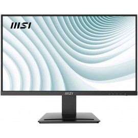 МОНИТОР 23.8" MSI PRO MP243 Black (IPS, 1920x1080, 75Hz, 5 ms, 178°/178°, 250 cd/m, 100M:1, +HDMI, +DP, +MM)
