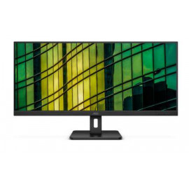 МОНИТОР 34" AOC U34E2M Black (VA, 3440x1440, 100Hz, 4 ms, 178°/178°, 300 cd/m, 20M:1, +2xHDMI 2.0, +DisplayPort 1.2)