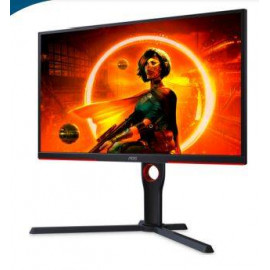 МОНИТОР 25" AOC AGON 25G3ZM Black-Red с поворотом экрана (VA, 1920x1080, 240Hz, 0.5 ms, 178°/178°, 300 cd/m, 80M:1)