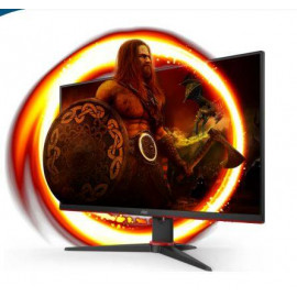 МОНИТОР 27" AOC 27G2SPAE Black-Red (IPS, 1920x1080, 165Hz, 1 ms, 178°/178°, 250 cd/m, 80M:1, +2xHDMI 1.4, +DisplayPort)