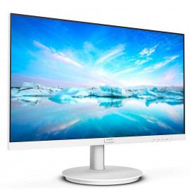 МОНИТОР 23.8" PHILIPS 241V8AW/00 WHITE (IPS, 1920x1080, 75Hz, 4 ms, 178°/178°, 250 cd/m, 1000:1, +HDMI, +MM)