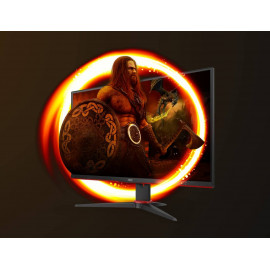МОНИТОР 27" AOC 27G2ZNE Black-Red (VA, 1920x1080, 240Hz, 0.5 ms, 178°/178°, 300 cd/m, 4000:1, +2xHDMI 2.0, +DP)