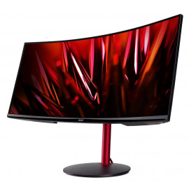 МОНИТОР 34" Acer Nitro XZ342CUPbmiiphx Black-Red (VA, изогнутый, 3440x1440, 144Hz, 1 ms, 178°/178°, 400 cd/m, 4000:1)