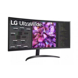МОНИТОР 34" LG 34WQ60C-B Black (IPS, изогнутый, 3440x1440, 5 ms, 178°/178°, 300 cd/m, 1000:1, +2хHDMI 2.0, +DisplayPort)