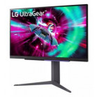 МОНИТОР 27" LG 27GR93U-B Black с поворотом экрана (IPS, 3840x2160, 144Hz, 1ms, 178°/178°, 500 cd/m, 1000:1, +2хHDMI 2.1)
