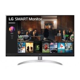 МОНИТОР 32" LG 32SQ700S-W WHITE (VA, 3840x2160, 5 ms, 178°/178°, 250 cd/m, 3000:1, +2хHDMI, +USB Type-C, +MM, +WiFi)
