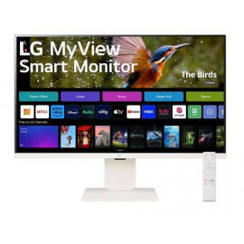 МОНИТОР 32" LG 32SR83U-W WHITE (IPS, 3840x2160, 5 ms, 178°/178°, 250 cd/m, 3000:1, +2хHDMI, +3xUSB Type-C, +MM, +WiFi)
