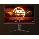 МОНИТОР 27" AOC C27G2Z3 Black-Red (VA, изогнутый, 1920x1080, 280Hz, 0.5 ms, 178°/178°, 300 cd/m, 4000:1, +2xHDMI 2.0,DP)