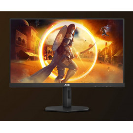 МОНИТОР 27" AOC 27G4X Black с поворотом экрана (IPS, 1920x1080, 180Hz, 0.5 ms, 178°/178°, 300 cd/m, 1000:1, +2xHDMI 2.0)
