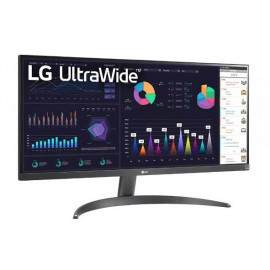 МОНИТОР 29" LG 29WQ500-B Grey (IPS, 2560x1080, 100Hz, 5 ms, 178°/178°, 250 cd/m, 1000:1, +HDMI 1.4, +DisplayPort 1.2)