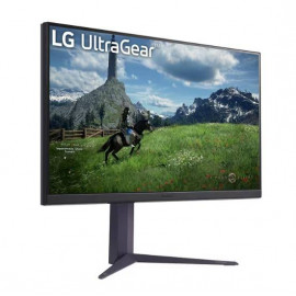 МОНИТОР 32" LG 32GS85Q-B Black с поворотом экрана (IPS, 2560x1440, 180Hz, 1 ms, 178°/178°, 350 cd/m, 1000:1,+2хHDMI 2.0)