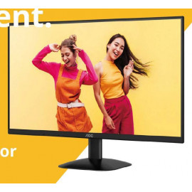 МОНИТОР 27" AOC U27B35 Black (4K, IPS, 3840x2160, 4 ms, 178°/178°, 300 cd/m, 20M:1, +2xHDMI 2.0, +DisplayPort 1.4)