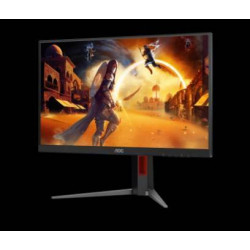 МОНИТОР 23.8 AOC 24G4H Black с поворотом экрана (IPS, 1920x1080, 200Hz, 0.3 ms, 178°/178°, 300 cd/m, 1000:1, +HDMI 2.0)