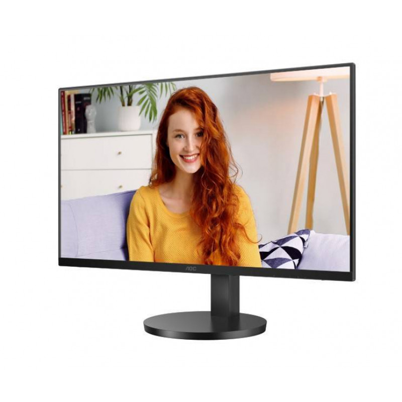 МОНИТОР 27" AOC U27B3AF Black (4K, IPS, 3840x2160, 4 ms, 178°/178°, 350 cd/m, 20M:1, +2xHDMI 2.0, +DisplayPort 1.4, +MM)