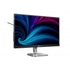 МОНИТОР 27" PHILIPS 27B2N4500/00 Silver-Black с поворотом экрана (IPS, 2560x1440, 120Hz, 4 ms, 178°/178°, 350 cd/m, 1500