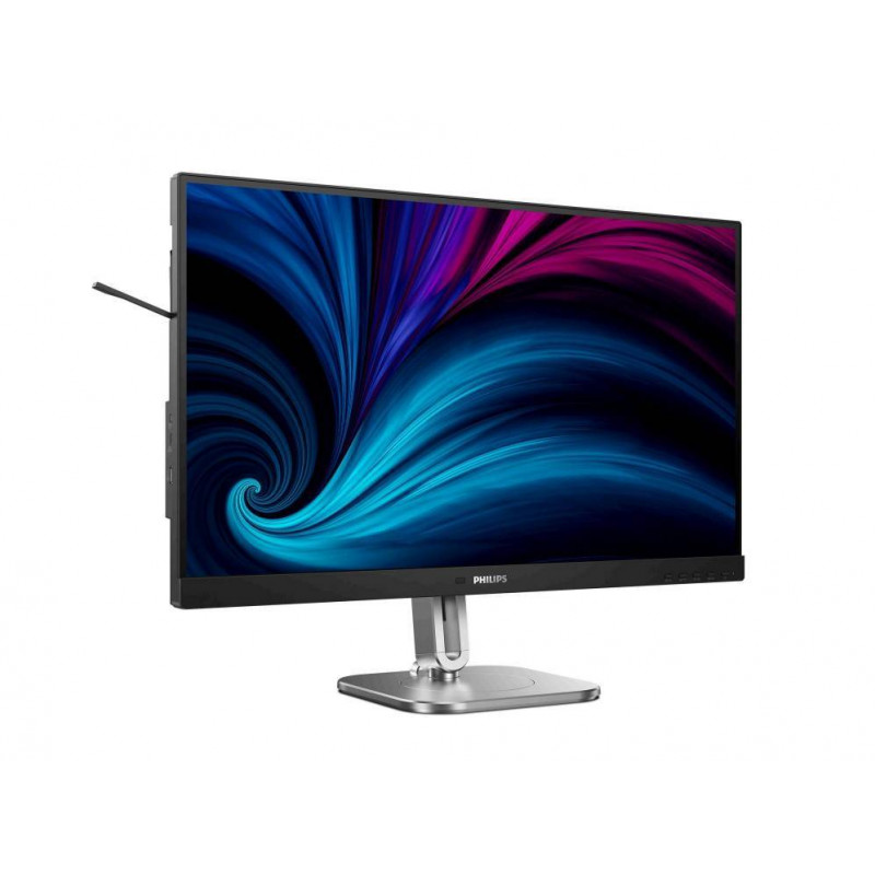 МОНИТОР 27" PHILIPS 27B2N4500/00 Silver-Black с поворотом экрана (IPS, 2560x1440, 120Hz, 4 ms, 178°/178°, 350 cd/m, 1500