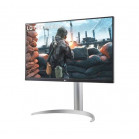 МОНИТОР 27" LG 27UP650K-W Silver с поворотом экрана (IPS, 3840x2160, 5 ms, 178°/178°, 400 cd/m, 1200:1, +2хHDMI 2.0,DP)