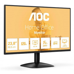 МОНИТОР 23.8 AOC 24B31H Black (IPS, 1920x1080, 120Hz, 1 ms, 178°/178°, 250 cd/m, 1500:1, +HDMI 1.4 (AC ext))
