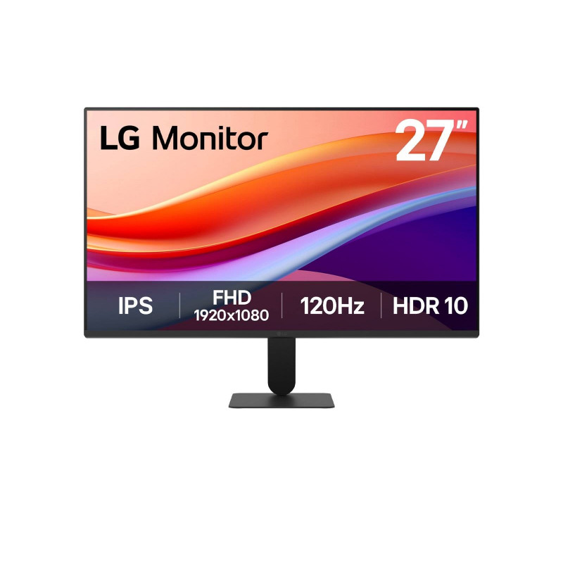 МОНИТОР 27" LG 27U411A-B Black (IPS,1920 x1080, 120Hz, 5 ms, 178°/178°, 250 cd/m, 1500:1, +HDMI 2.0, +D-Sub)