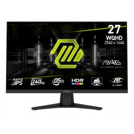 МОНИТОР 27" MSI MAG 274QF X24 Black (IPS, 2560x1440, 240Hz, 0.5ms, 178°/178°, 250 cd/m², 1000:1, +2x HDMI 2.0, +DP 1.4a)