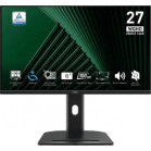 МОНИТОР 27" MSI PRO MP275QPG Black с поворотом экрана (IPS, 2560x1440, 100Hz, 4ms, 178°/178°, 300 cd/m², 1300:1,+2x HDM)