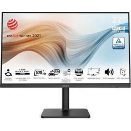 МОНИТОР 27" MSI Modern MD272XP Black с поворотом экрана (IPS, 1920x1080, 100Hz, 4ms, 178°/178°, 300 cd/m², 1000:1 +HDMI)